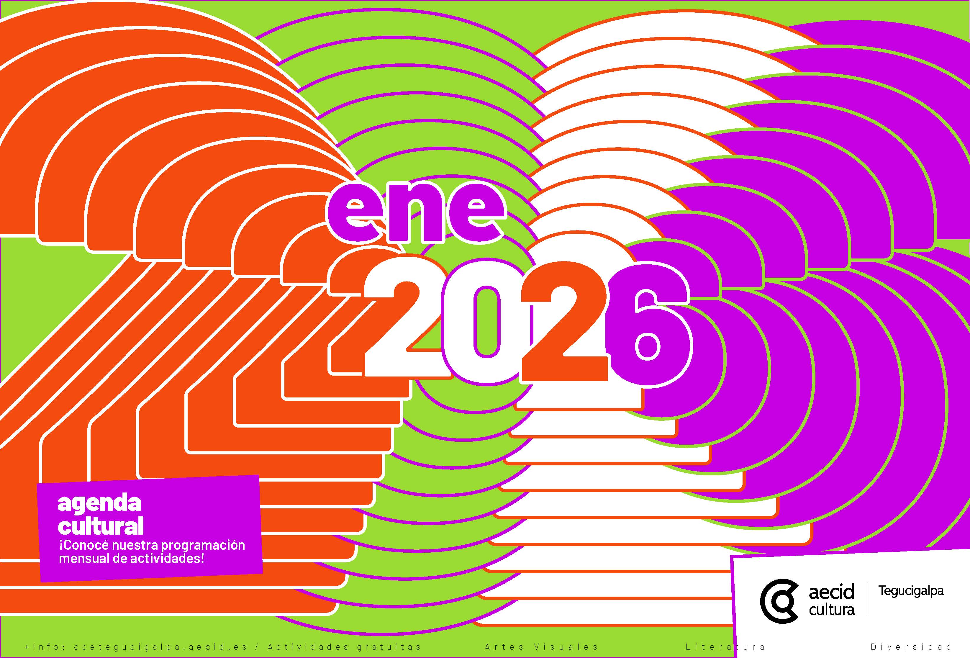 Agenda Cultural Enero 2026